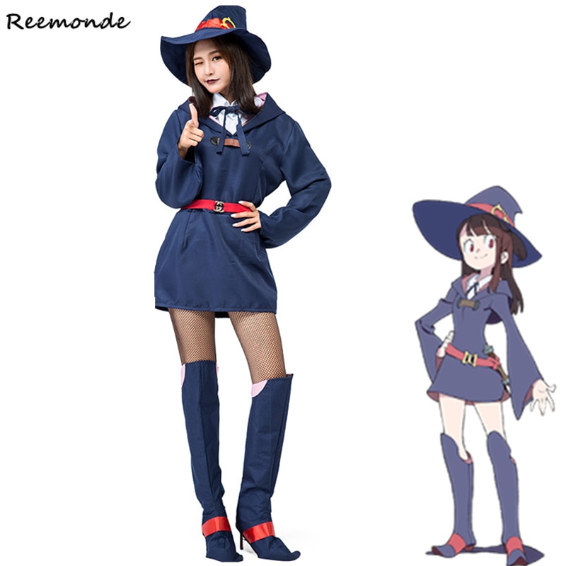 Anime Little Witch Academy KagariAtsuko ڽ ǻ Akko Kagari Dresses    ҳ Ǯ Ʈ Ƿ